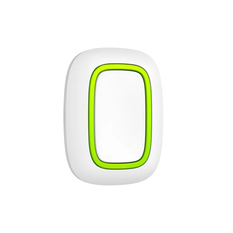 BUTTON-W-Botão de pânico Ajax - Cor Branco