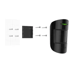 COMBIPROTECT-B - Ajax Pet immune volumetric PIR and glass breaking detector - Black colour