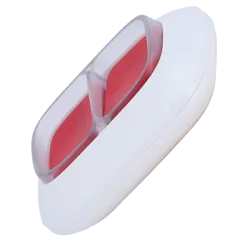 DOUBLEBUTTON-W-Double panic button - Grade 2 Ajax -White colour