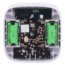 Detetor termovelocimétrico Ajax FIREPROTECT2-H-SB branco com bateria integrada não substituível