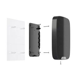 KEYPADPLUS-B- Teclado sem fios com leitor de chaves e cartões Mifare DesFire Ajax - Cor Preto