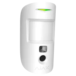 MOTIONCAM-W - Ajax Fotodetector volumétrico imune PIR a animais domésticos - Cor Branco