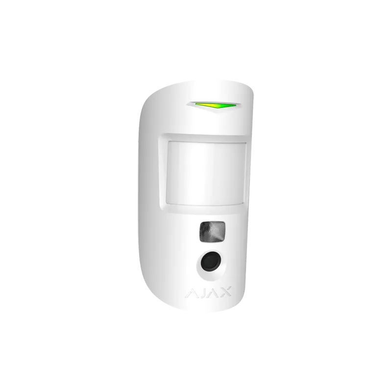 MOTIONCAM-W - Ajax Fotodetector volumétrico PIR inmune a mascotas - Color Blanco