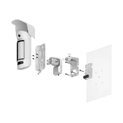 MOTIONCAMOUTDOOR-HIGHMOUNT-PHOD-W-Ajax Photodétecteur extérieur avec demande d'image