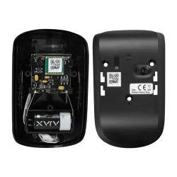 MOTIONPROTECTPLUS-B -Ajax Detector volumétrico PIR doble tecnología inmune a mascotas - Color negro