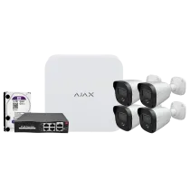NVRKIT108B-4 - Kit de videovigilância Ajax