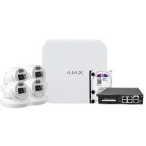 NVRKIT108T-4 -Kit de vidéosurveillance Ajax