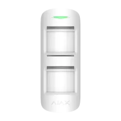 OUTDOORPROTECT-W - Détecteur extérieur double PIR immunisé aux animaux de compagnie Ajax -