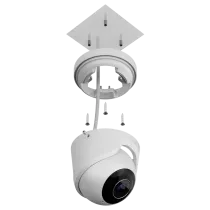 TURRETCAM-5-B- Cámara IP Turret 5 Megapixel Ajax, lente de 2,8mm - Color Negro