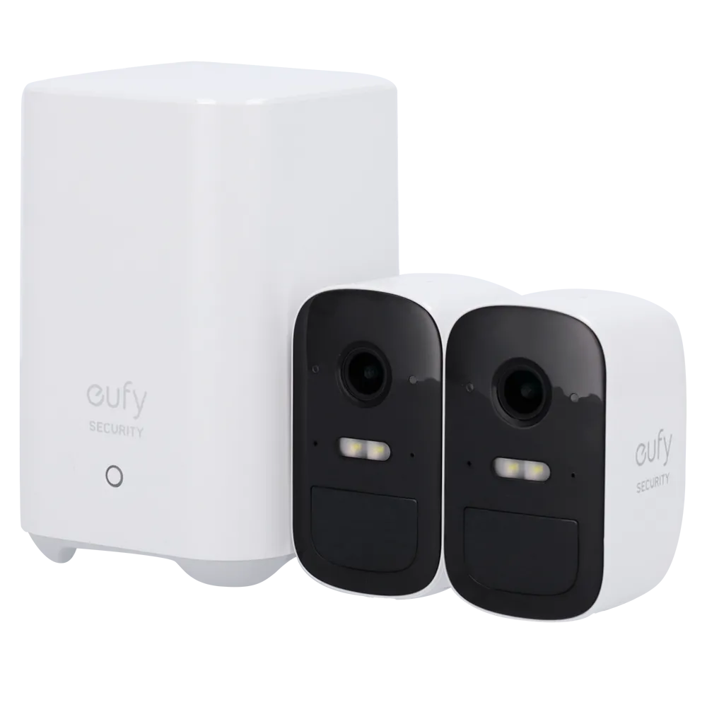 EUFY-CAM2C-S210-Kit 2 Telecamere + 1 HomeBase Eufy by Anker