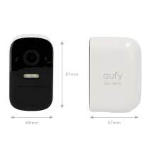 EUFY-CAM2C-S210-ADDON-Caméra à connecter à HomeBase2 Eufy by Anker