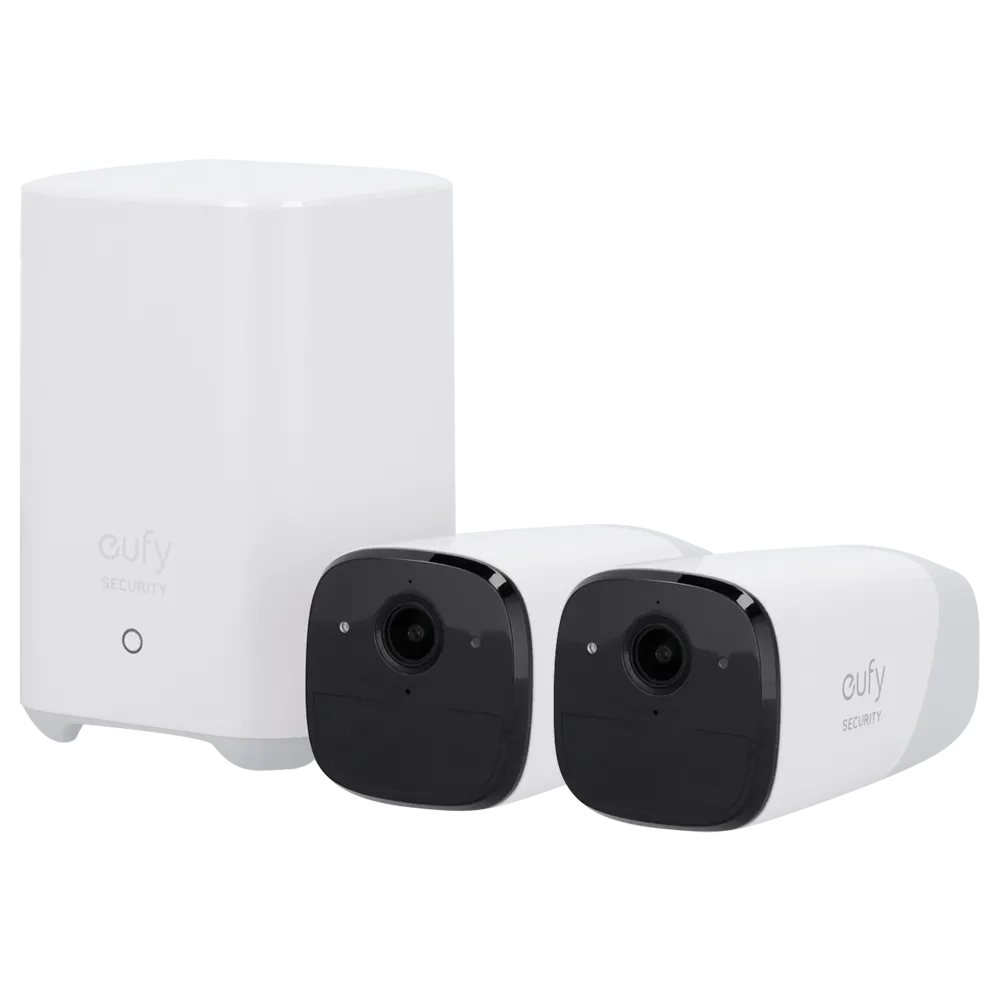 EUFY-CAM2PRO-S221-Kit 2 Caméras + 1 HomeBase Eufy par Anker EUFY-CAM2PRO-S221-Kit 2 Caméras + 1 HomeBase Eufy par Anker