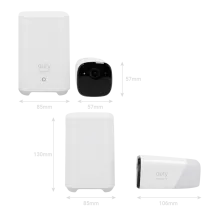 EUFY-CAM2PRO-S221-2 Câmaras + 1 HomeBase Eufy da Anker