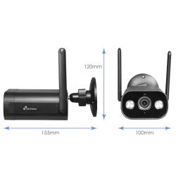 NVS-IPC-02B-L -Nivian Smart Caméra 2K