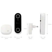 NVS-IPC-DB1-Nivian Smart Doorbell 2MP