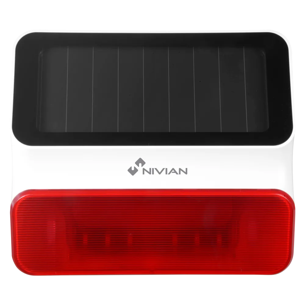 NVS-S8A-U1 -Sirène pour extérieur solaire