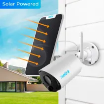 RL-ARGUS-ECO-B320-SOLARKIT-Câmara WiFi alimentada por bateria Reolink com painel solar