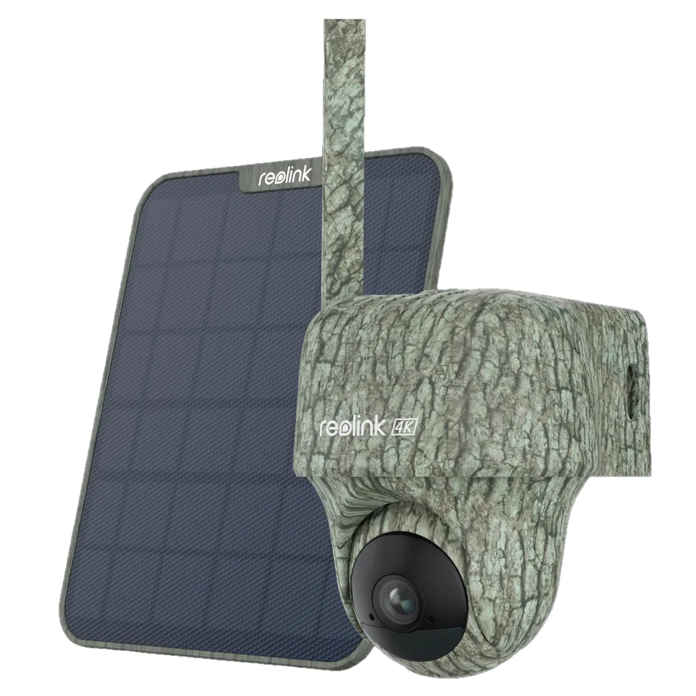 RL-GO-SERIES-G450-SOLARKIT-CAMO-Caméra alimentée par batterie 4K 4G Go Ranger PT G450 Reolink
