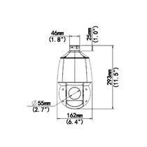 UV-IPC-P413-X20K -Cámara IP PTZ 3 Megapixel