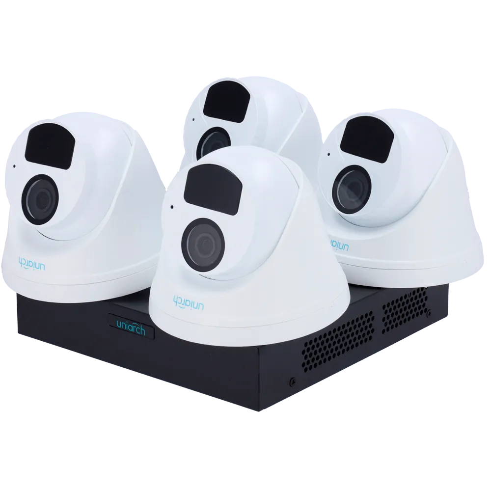 UV-KIT118-T42POE - Kit di videosorveglianza Uniarch UV-KIT118-T42POE - Kit di videosorveglianza Uniarch