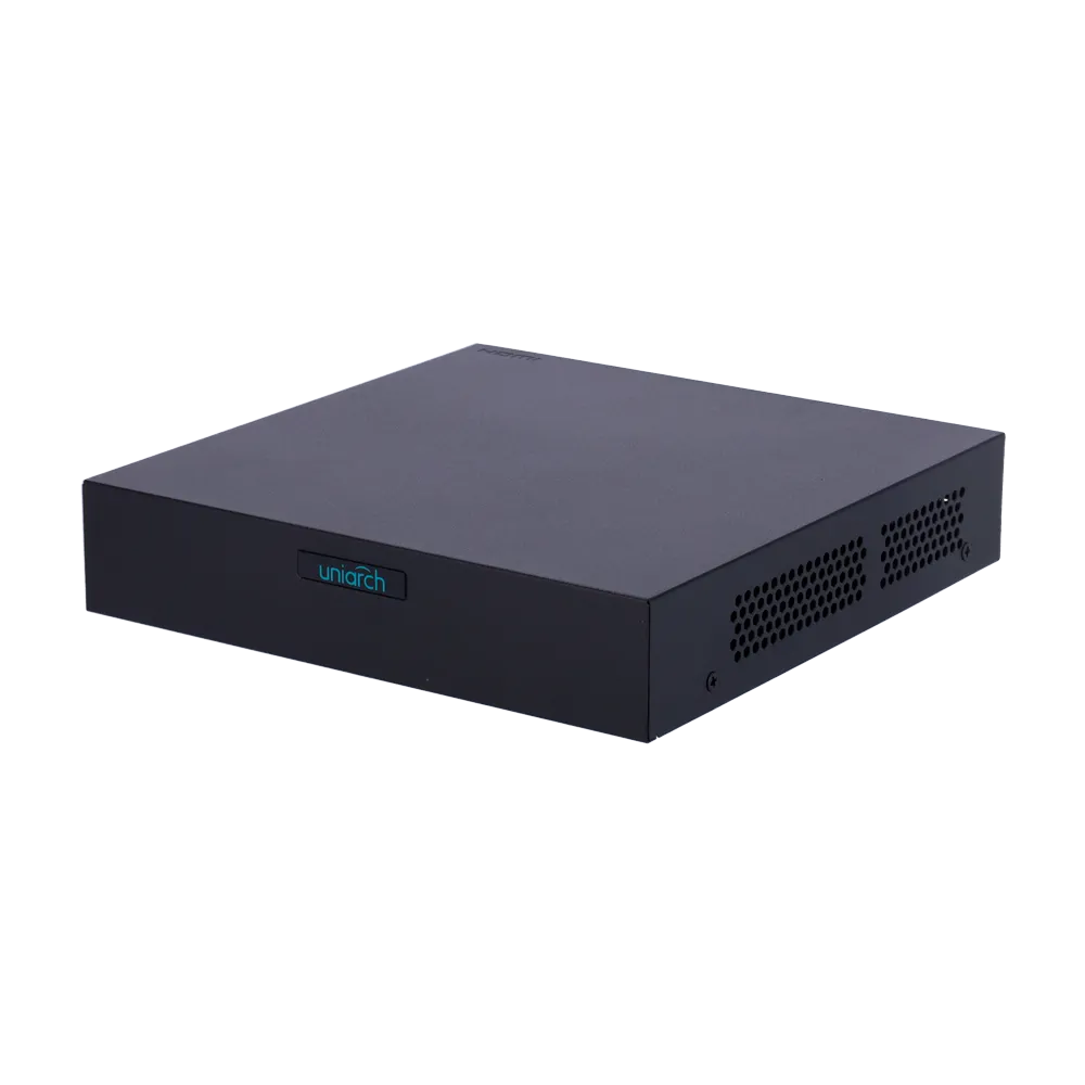 UV-NVR-104S3-P4-ECO -Videoregistratore NVR Uniarch 4 CH video / 4 CH PoE