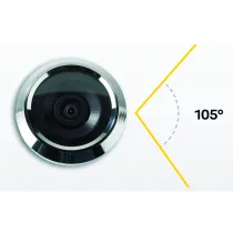 YALE-DOORVIEWER500-SILVER