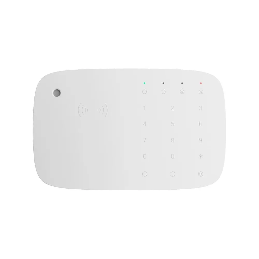 KEYPADCOMBI-W-Teclado com leitor RFID e sirene - Grau 2 Ajax - Cor Branco KEYPADCOMBI-W-Teclado com leitor RFID e sirene - Grau 2 Ajax - Cor Branco