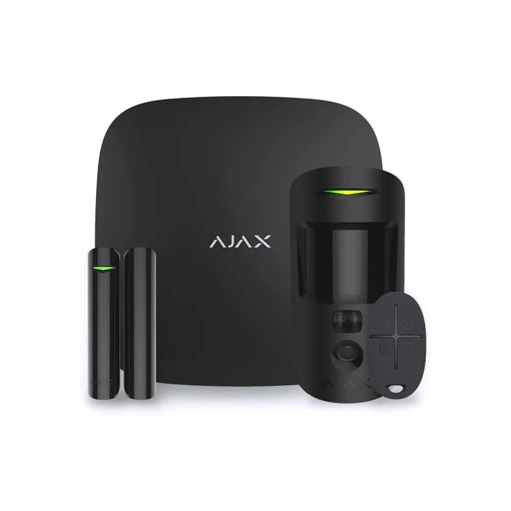 STARTERKITPLUS-CAM-B-Professional alarm kit Ajax