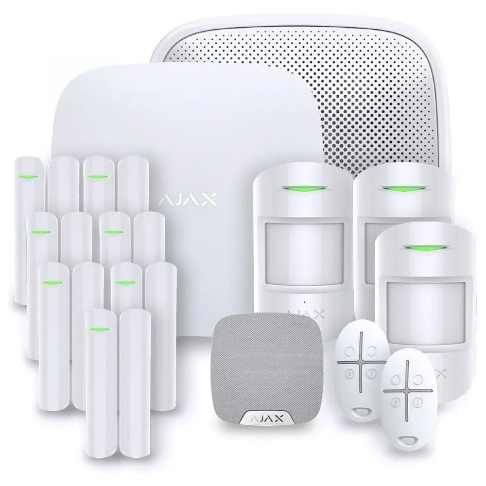 HUB2KIT-KIT10-W -Professional alarm kit Ajax