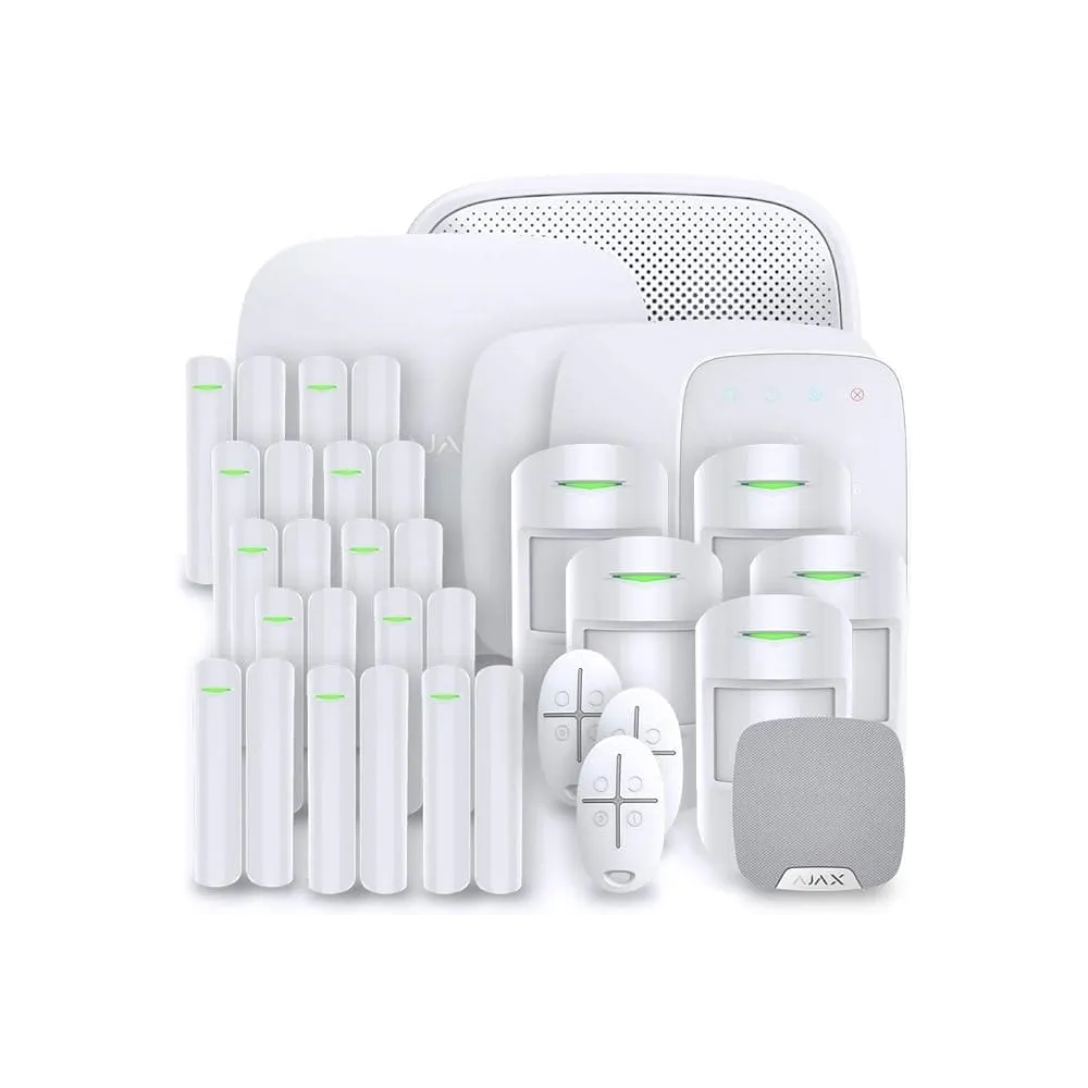 HUB2PLUSKIT-KIT12-W - Kit di allarme professionale Ajax