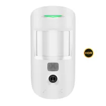 MOTIONCAM-HDR-PHOD-W - Photo detector with image request Ajax - White colour